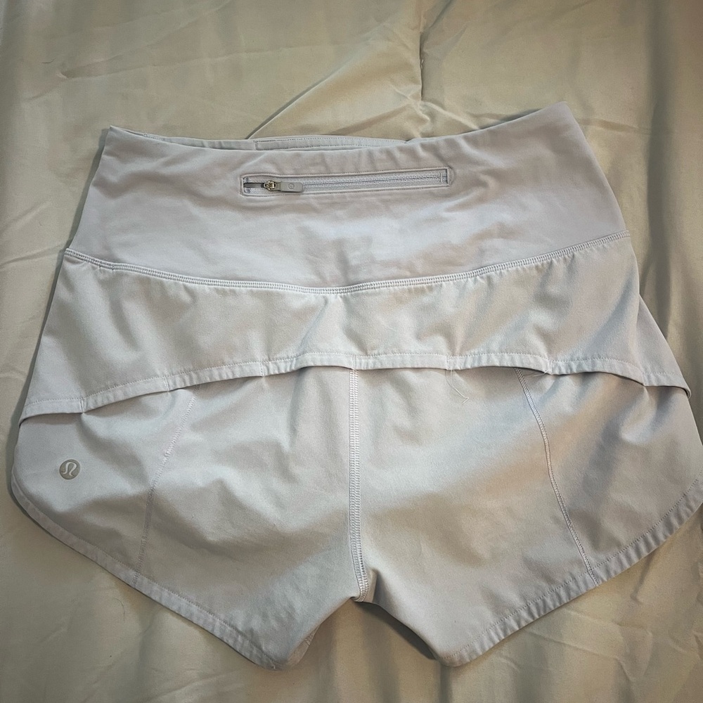 Lululemon High Rise Speed Up Shorts Size 4